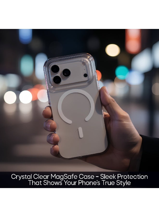 Aztech Original Case for iPhone 17 Pro Case Clear Cover, [Military-Grade Protection], [Upgrade iCrystal Anti-Yellowing Tech], Anti-Scratch, Camera Control Protective Cover, Ultra Slim Transparent Case - Image 4